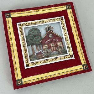 24-pocket school memories album for child’s photos, schoolwork and awards